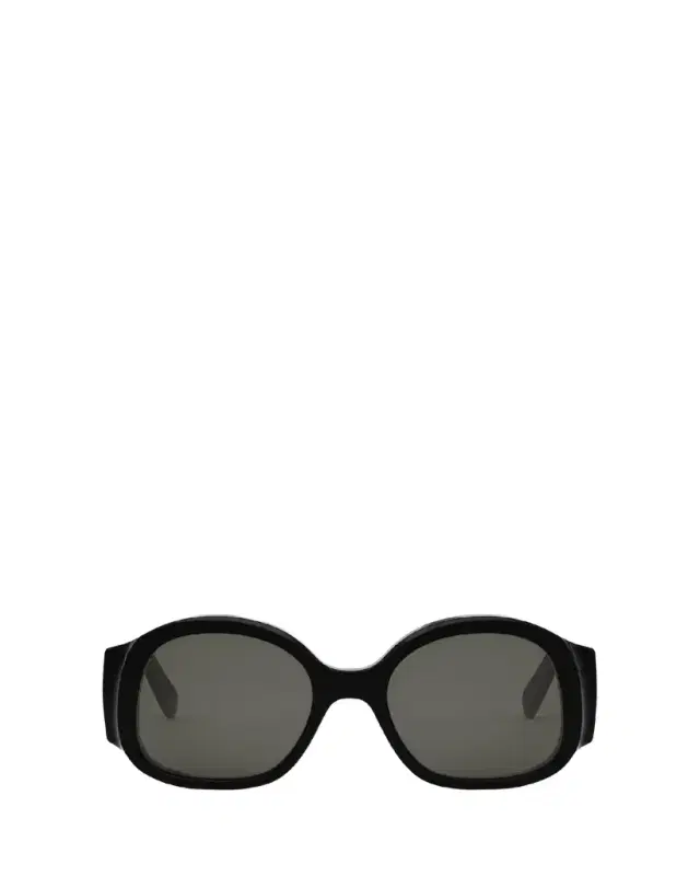 Celine Max Triomphe Round Acetate Sunglasses