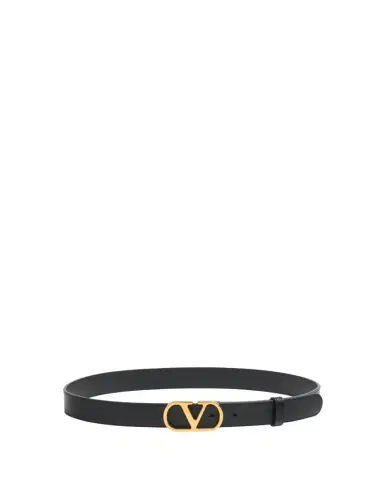 Valentino Garavani VLogo Signature Leather Belt, 30mm | Thumbnail 1 Valentino Garavani VLogo Signature Leather Belt, 30mm | Thumbnail 1