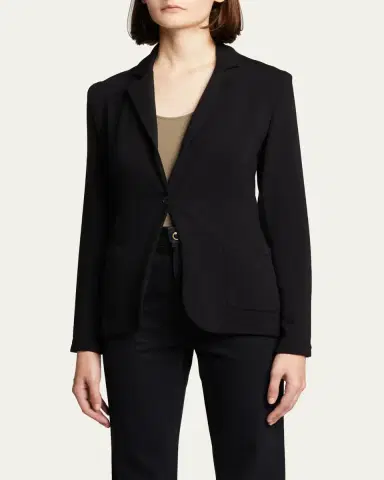 MAJESTIC FILATURES French Terry One-Button Blazer | Thumbnail 8 MAJESTIC FILATURES French Terry One-Button Blazer | Thumbnail 8