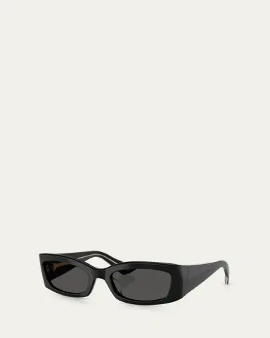 Khaite x Oliver Peoples Ov5575su Rectangle Acetate Sunglasses | Thumbnail 2 Khaite x Oliver Peoples Ov5575su Rectangle Acetate Sunglasses | Thumbnail 2