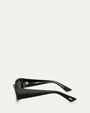 Khaite x Oliver Peoples Ov5575su Rectangle Acetate Sunglasses | Thumbnail 3 Khaite x Oliver Peoples Ov5575su Rectangle Acetate Sunglasses | Thumbnail 3