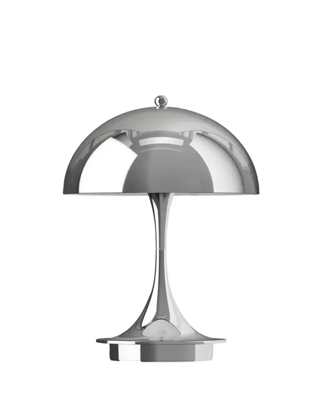 Louis Poulsen Panthella Portable Metal Table Lamp, 10"