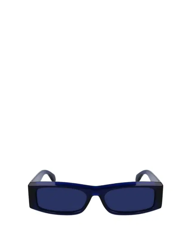 Ferragamo Men's Classic Logo Acetate Rectangle Sunglasses, 57mm
