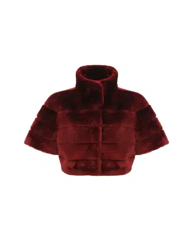 Gorski Reversible Shearling Lamb Bolero | Thumbnail 1 Gorski Reversible Shearling Lamb Bolero | Thumbnail 1
