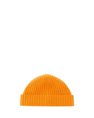 Bergdorf Goodman Men's Rib-Knit Cashmere Beanie Hat | Thumbnail 1