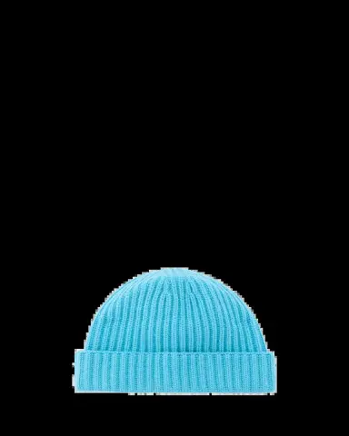Bergdorf Goodman Men's Rib-Knit Cashmere Beanie Hat | Thumbnail 2