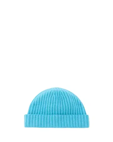 Bergdorf Goodman Men's Rib-Knit Cashmere Beanie Hat | Thumbnail 1