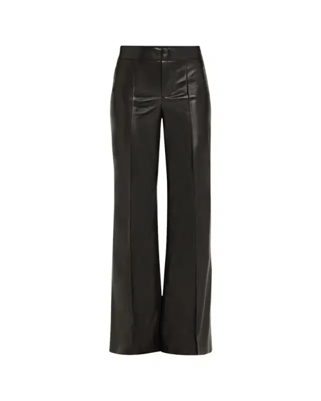 Dylan Vegan Leather Wide-Leg Pants