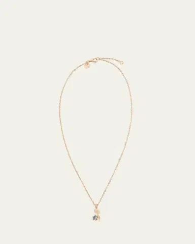 Procaccia Jewelry 18K Gold Hebrew ZAYN Initial Necklace | Thumbnail 3 Procaccia Jewelry 18K Gold Hebrew ZAYN Initial Necklace | Thumbnail 3