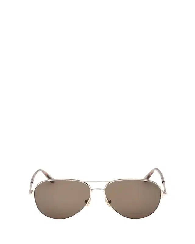 TOM FORD Clark Metal Aviator Sunglasses