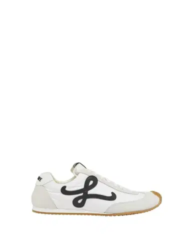 Loewe Flow Runner Suede and Leather Sneakers | Thumbnail 1 Loewe Flow Runner Suede and Leather Sneakers | Thumbnail 1