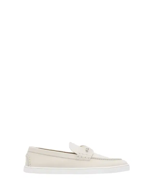 Christian Louboutin Chambeliboat Donna Leather Boat Shoes