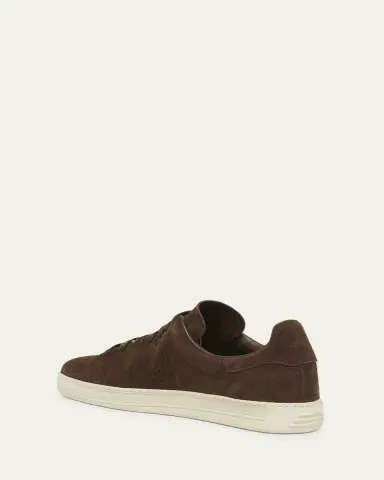 TOM FORD Men's Warwick Suede Sneakers | Thumbnail 8