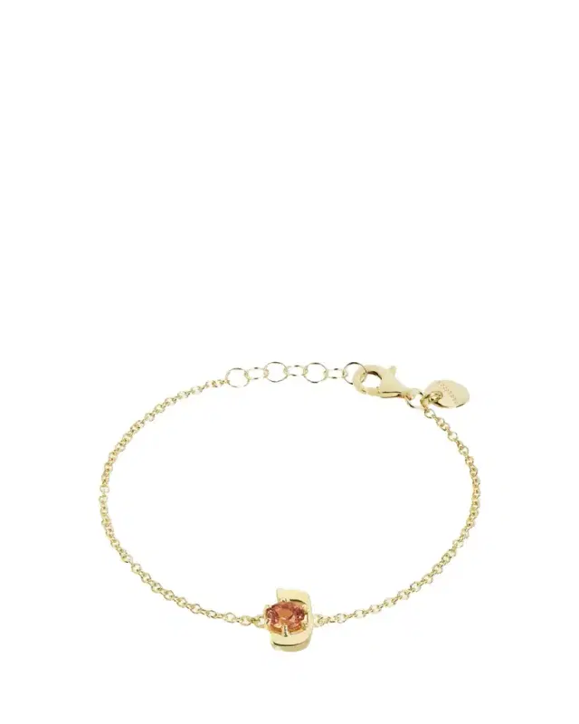 Procaccia Jewelry 18K Gold Hebrew NUN Initial Bracelet