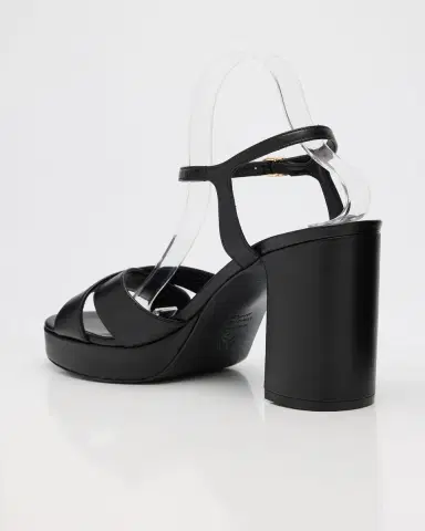 Stuart Weitzman Dayna Leather Crisscross Platform Sandals | Thumbnail 4 Stuart Weitzman Dayna Leather Crisscross Platform Sandals | Thumbnail 4