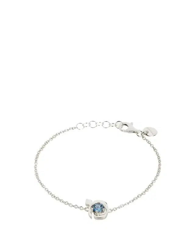 Procaccia Jewelry 18K Gold Hebrew MEM Initial Bracelet