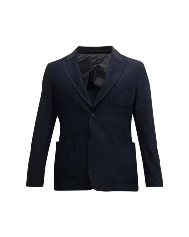 Giorgio Armani Men's Single-Breasted Rice Stitch Sport Coat | Thumbnail 1