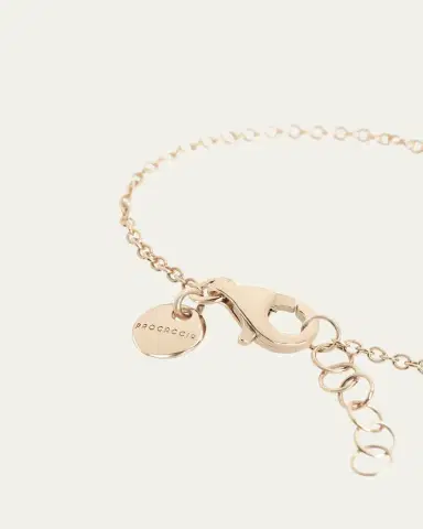 Procaccia Jewelry 18K Gold Hebrew ALEF Initial Bracelet | Thumbnail 3 Procaccia Jewelry 18K Gold Hebrew ALEF Initial Bracelet | Thumbnail 3