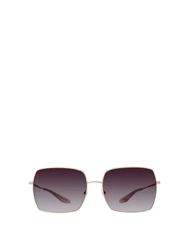 Barton Perreira Folasade Titanium Square Sunglasses