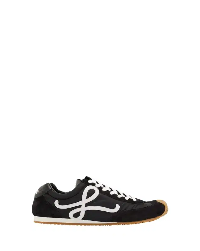 Men's Ballet Runner 2.0 Nylon & Calfskin Sneakers
