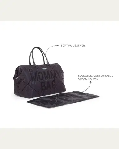 Childhome Puffer Mommy Bag, XL Diaper Bag | Thumbnail 5 Childhome Puffer Mommy Bag, XL Diaper Bag | Thumbnail 5