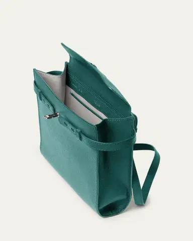 Valextra B-Tracollina Leather Shoulder Bag | Thumbnail 10 Valextra B-Tracollina Leather Shoulder Bag | Thumbnail 10