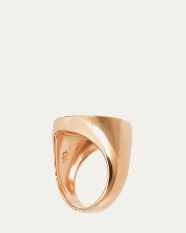 Procaccia Jewelry 18K Gold Hebrew ZAYN Initial Signet Ring | Thumbnail 3 Procaccia Jewelry 18K Gold Hebrew ZAYN Initial Signet Ring | Thumbnail 3