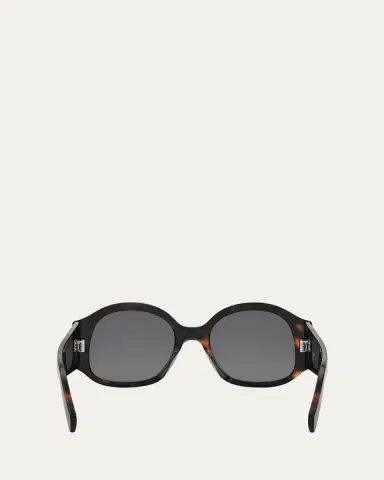 Celine Max Triomphe Round Acetate Sunglasses | Thumbnail 5 Celine Max Triomphe Round Acetate Sunglasses | Thumbnail 5