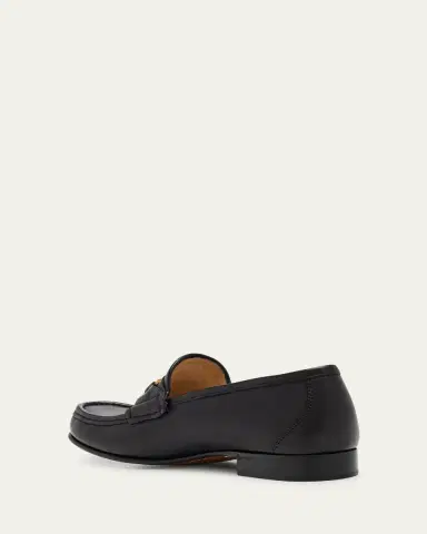 Valentino Garavani VLogo Medallion Leather Loafers | Thumbnail 4