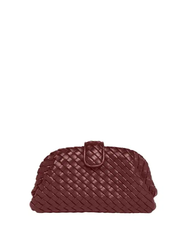 Bottega Veneta Lauren 1980 Mini Clutch Bag with Chain Strap