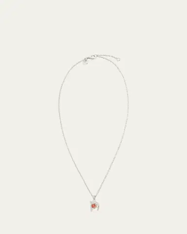 Procaccia Jewelry 18K Gold Hebrew KHET Initial Necklace | Thumbnail 3 Procaccia Jewelry 18K Gold Hebrew KHET Initial Necklace | Thumbnail 3