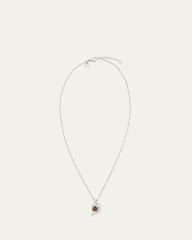 Procaccia Jewelry 18K Gold Hebrew AYN Initial Necklace | Thumbnail 3 Procaccia Jewelry 18K Gold Hebrew AYN Initial Necklace | Thumbnail 3