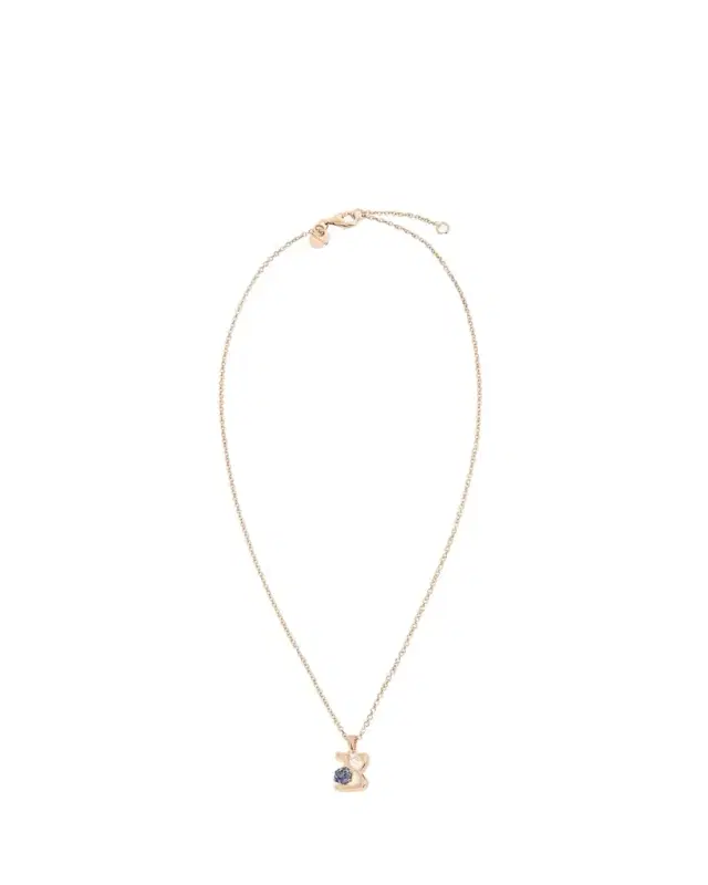 Procaccia Jewelry 18K Gold Hebrew ZADI Initial Necklace