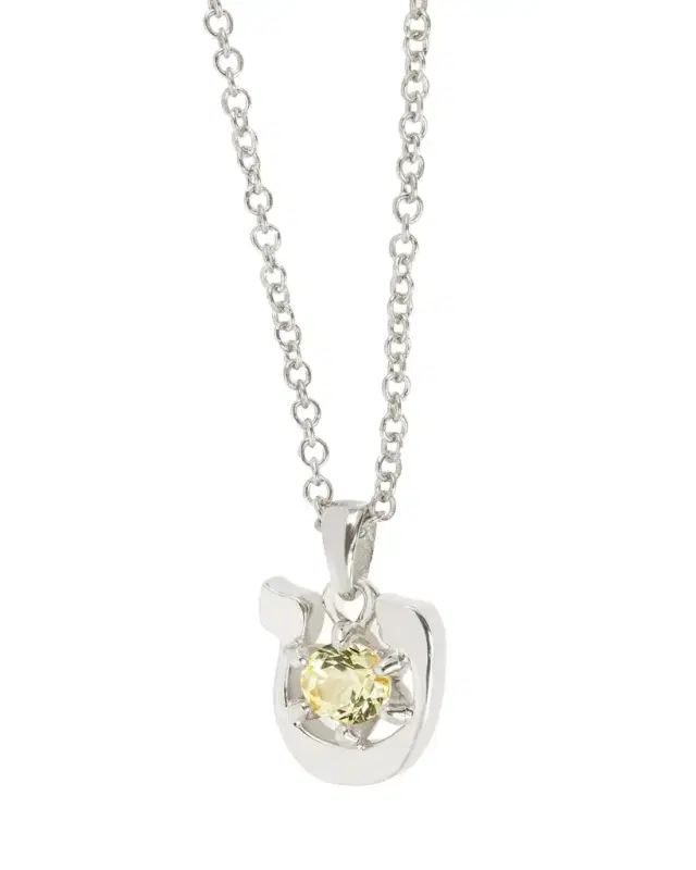 Procaccia Jewelry 18K Gold Hebrew TET Initial Necklace