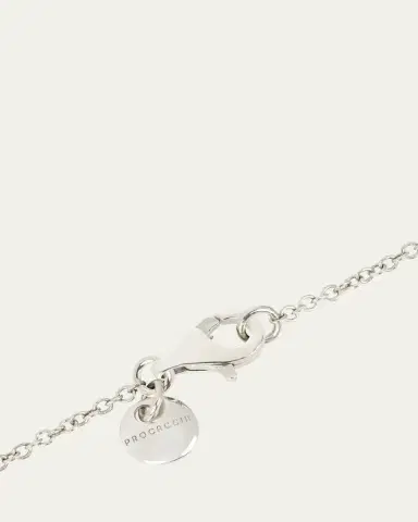 Procaccia Jewelry 18K Gold Hebrew ZADI Initial Necklace | Thumbnail 4