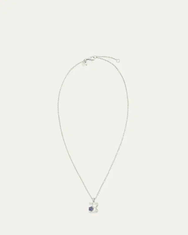 Procaccia Jewelry 18K Gold Hebrew ZADI Initial Necklace