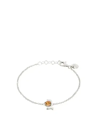 Procaccia Jewelry 18K Gold Hebrew GIMEL Initial Bracelet | Thumbnail 1