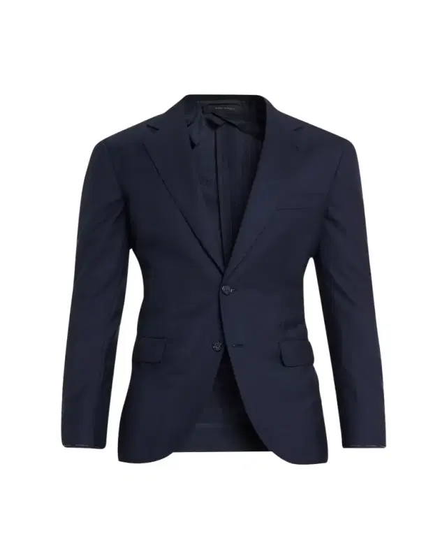 Men's Solid Wool-Silk Blazer
