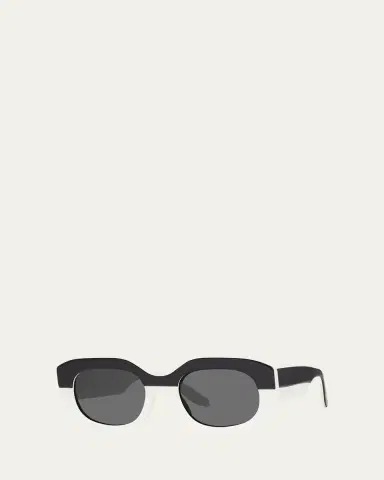 Barton Perreira Sueno Acetate Rectangle Sunglasses | Thumbnail 2 Barton Perreira Sueno Acetate Rectangle Sunglasses | Thumbnail 2