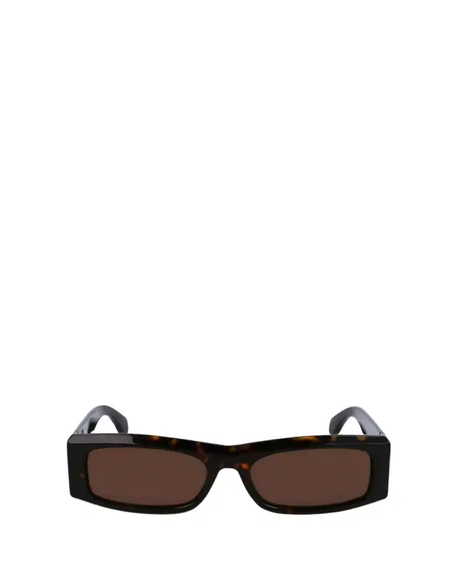 Ferragamo Men's Classic Logo Acetate Rectangle Sunglasses, 57mm