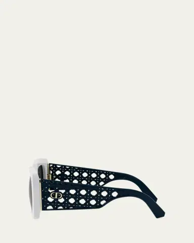 Dior Very S1I Openwork Acetate Square Sunglasses | Thumbnail 3 Dior Very S1I Openwork Acetate Square Sunglasses | Thumbnail 3