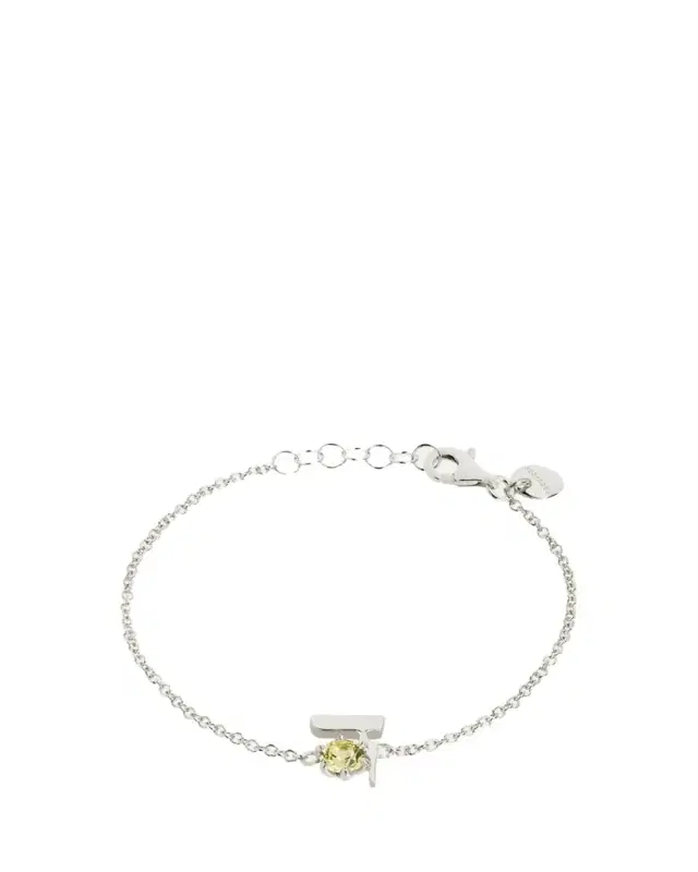 Procaccia Jewelry 18K Gold Hebrew DALET Initial Bracelet