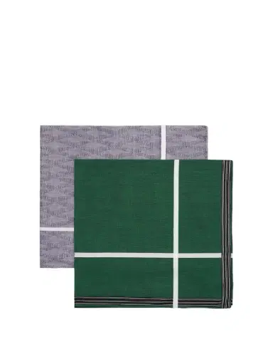 Simonnot Godard Men's 2-Pack Egyptian Cotton Handkerchiefs | Thumbnail 1