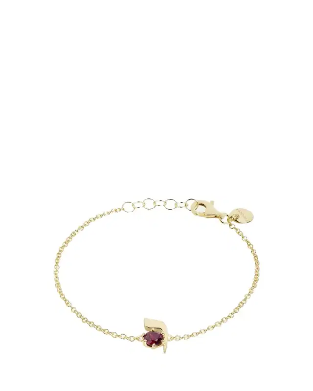 Procaccia Jewelry 18K Gold Hebrew VAV Initial Bracelet