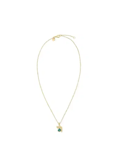 Procaccia Jewelry 18K Gold Hebrew RESH Initial Necklace | Thumbnail 1