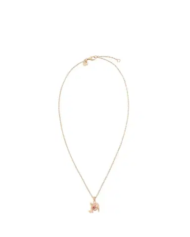 Procaccia Jewelry 18K Gold Hebrew TAV Initial Necklace | Thumbnail 1