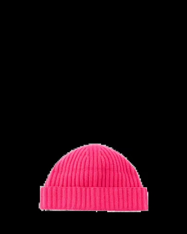 Bergdorf Goodman Men's Rib-Knit Cashmere Beanie Hat | Thumbnail 2