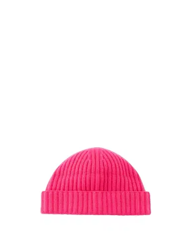 Bergdorf Goodman Men's Rib-Knit Cashmere Beanie Hat | Thumbnail 1