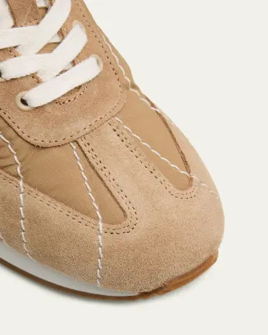 TOTEME Suede Retro Runner Sneakers | Thumbnail 5