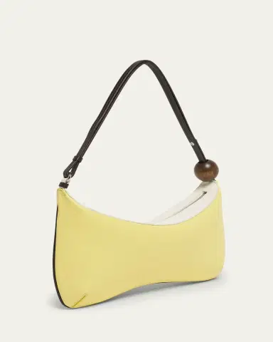 Jacquemus Le Grand Bisou Perle Leather Shoulder Bag | Thumbnail 3 Jacquemus Le Grand Bisou Perle Leather Shoulder Bag | Thumbnail 3